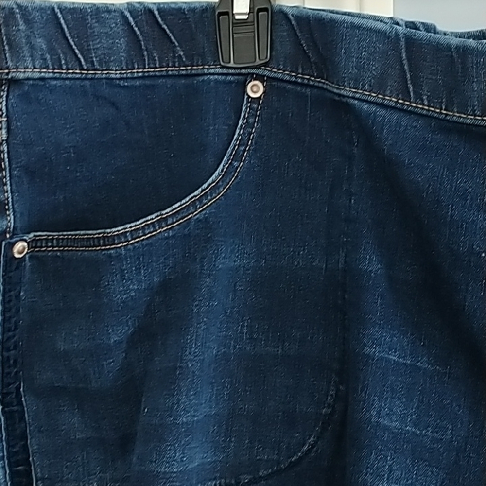 JMS Dark Wash Pull On Jeans 4XG Plus size - Picture 7 of 10